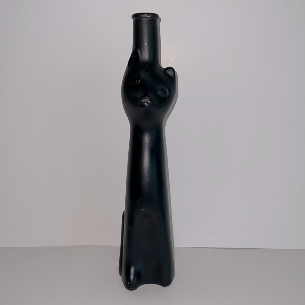 Black Cat Glass Bottle 2008 Germany Zeller Schwarze Katz Riesling Qualitatswein